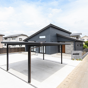 ホテルライクな平屋の住まい